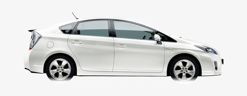 Toyota Prius - 2014 White Toyota Prius, transparent png #1681134