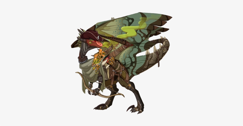 82m Kotyc - Chromatic Predator Flight Rising, transparent png #1681136