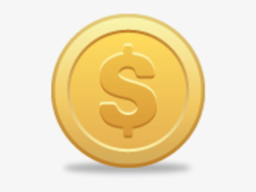 Dollar Free Images At Clker Com Vector - Dollar Coin Png, transparent png #1681377