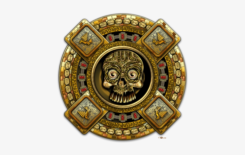 Mictlantecuhtli Aztec God Of Death - Aztec God Of Death Symbol, transparent png #1681810