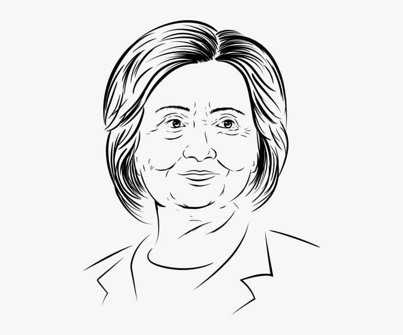 Hillary Clinton Rubber Stamp - Hillary Clinton, transparent png #1681960