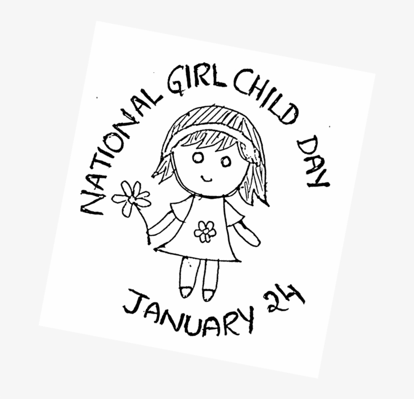 Happy National Girl Child's Day - Beti Bachao Beti Padhao Symbol, transparent png #1682022