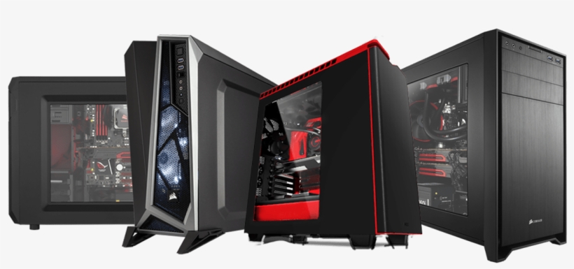 Carbide Series Spec-alpha Mid-tower Gaming Case — Black/silver, transparent png #1682172