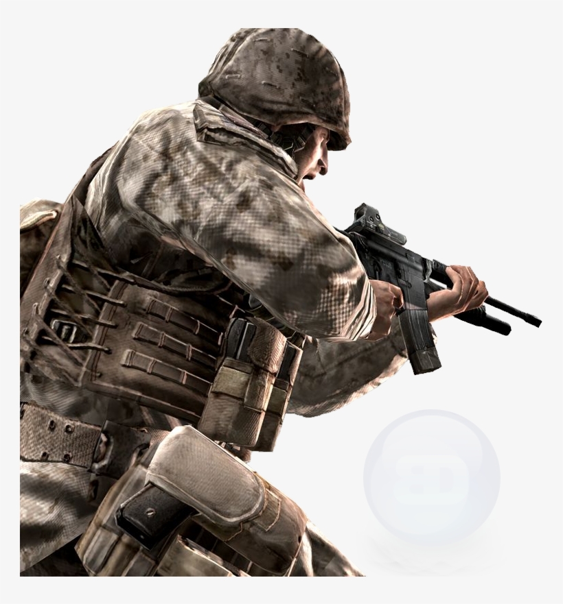 Cod 4 Character Png Jpg Royalty Free Library - Call Of Duty 4, transparent png #1682322