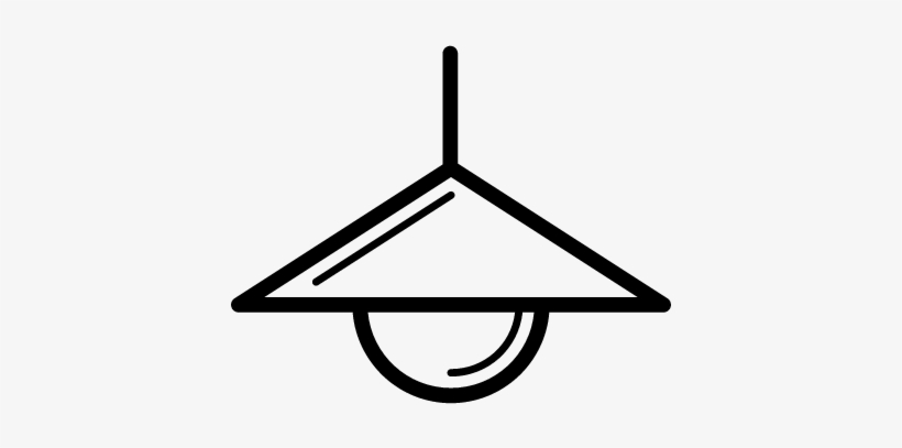 Hanging Roof Lamp Vector - Hanging Light Vector Png, transparent png #1682697