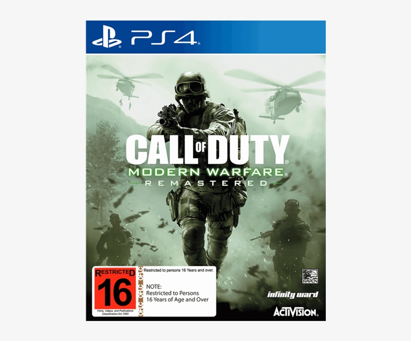 Call Of Duty Cod Modern Warfare Remastered, transparent png #1682819