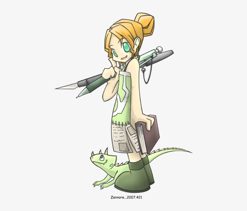 It Was A Mixture Of Rpg, Cute Big Eyes, And Typical - Cartoon, transparent png #1683310