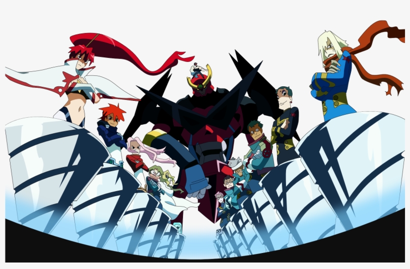 Image Result For Tengen Toppa Gurren Lagann Box Art - Tengen Toppa Gurren Lagann, transparent png #1683330