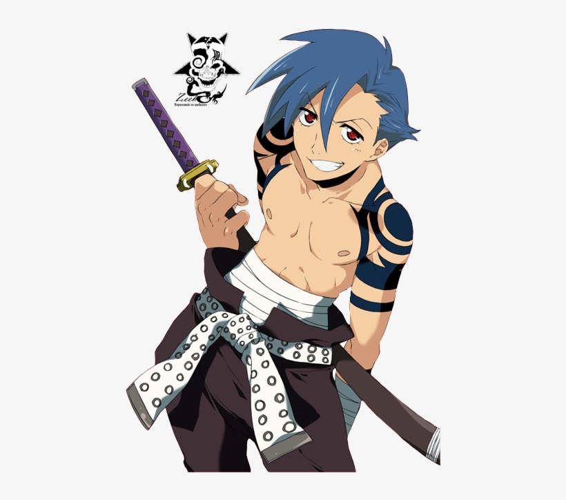 Kamina Images Sword Master Wallpaper And Background - Tengen Toppa Gurren Lagann Kamina Tattoo, transparent png #1683441