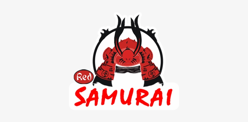 Red Samurai - Samurai Sushi Logo, transparent png #1683643