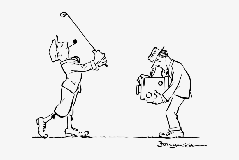 How To Set Use Golfer Posing Svg Vector, transparent png #1684397