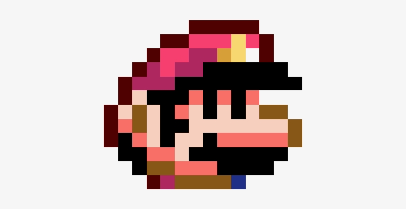 Super Mario World Application - 16 Bit Pixel Mario Art, transparent png #1684500