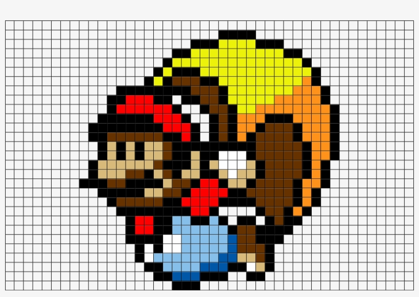 Pixel Art Mario Mario World Free Transparent Png Download