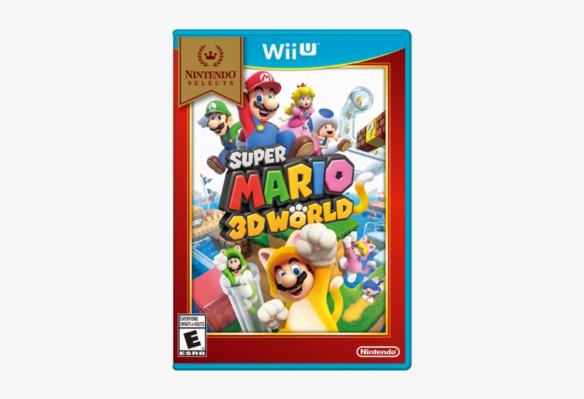 Super Mario 3d World - Wii U - Super Mario 3d World, transparent png #1685143