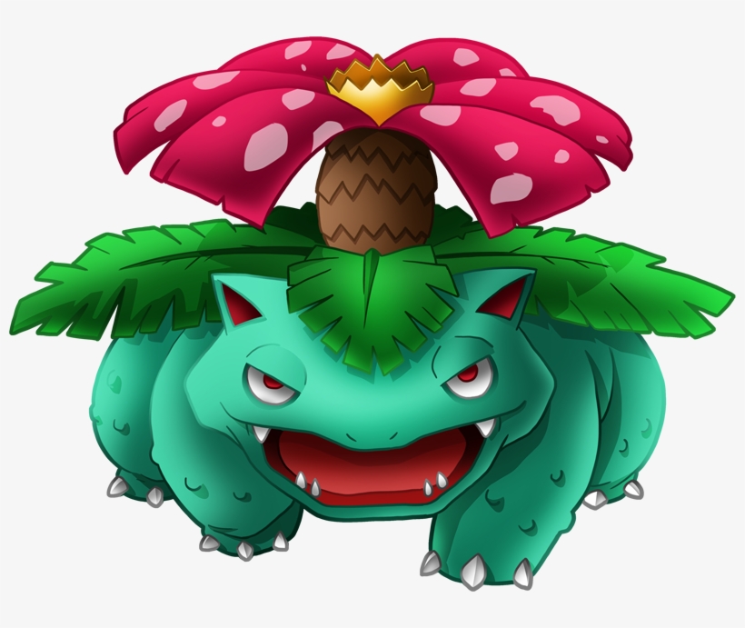 Pokemon Shiny-venusaur Is A Fictional Character Of - 寵物 小 精靈 奇異 花, transparent png #1685167