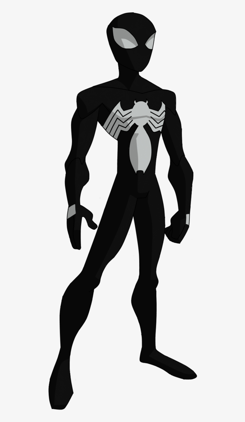 The Spectacular Spider-man Original Black Suit By Valrahmortem - Marvel Spiderman Black Suit, transparent png #1685170