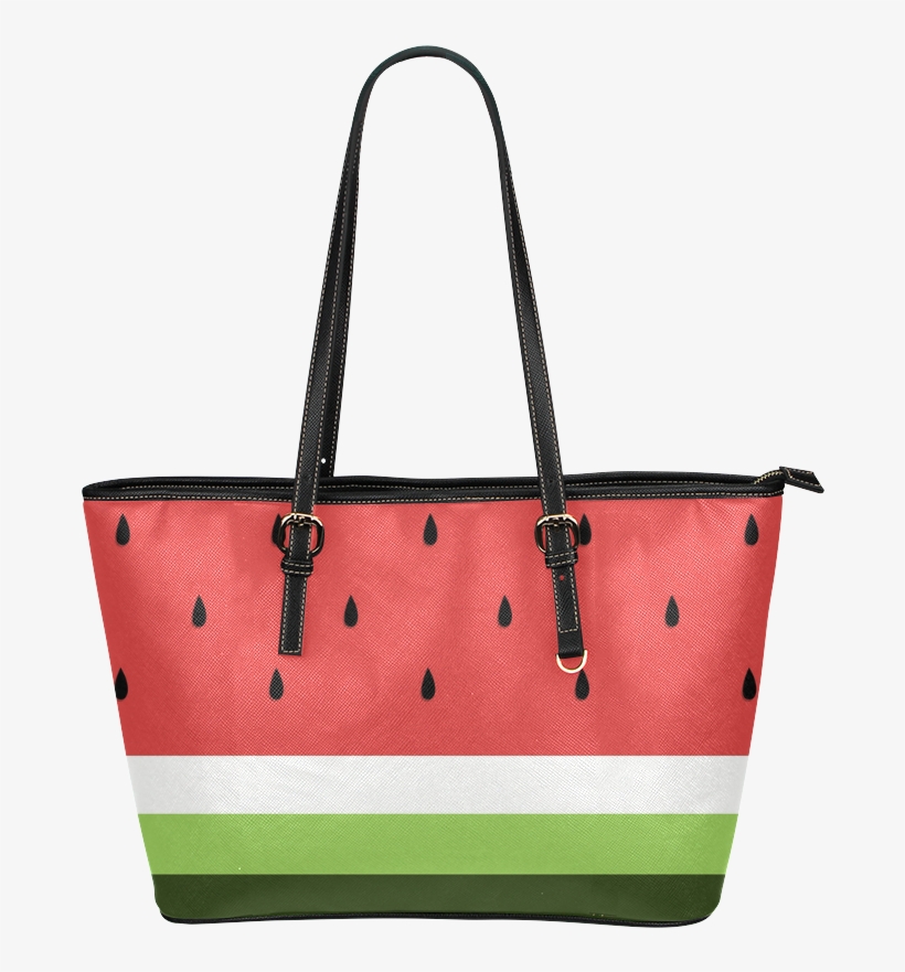 Watermelon Slice Leather Tote Bag - Greyhound Dogs Tote Bags - Greyhound Bags, transparent png #1685197