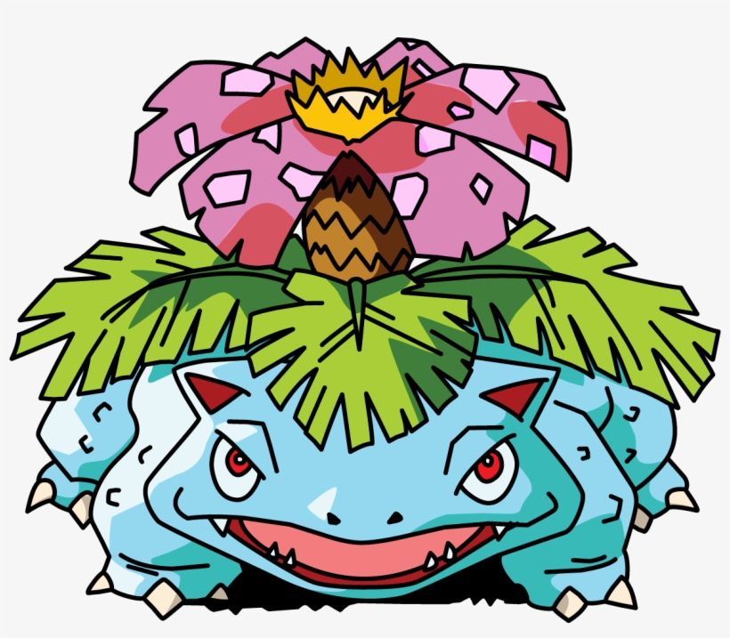 003venusaur Os Anime - Vinosour Pokemon, transparent png #1685335