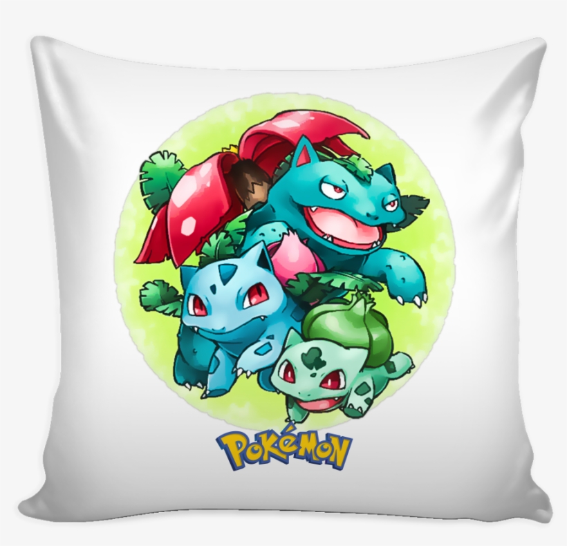 Pokemon Pillow Cover Bulbasaur Ivysaur Venusaur Evolution - Pokemon 9-pocket Portfolio: Pikachu, transparent png #1685504