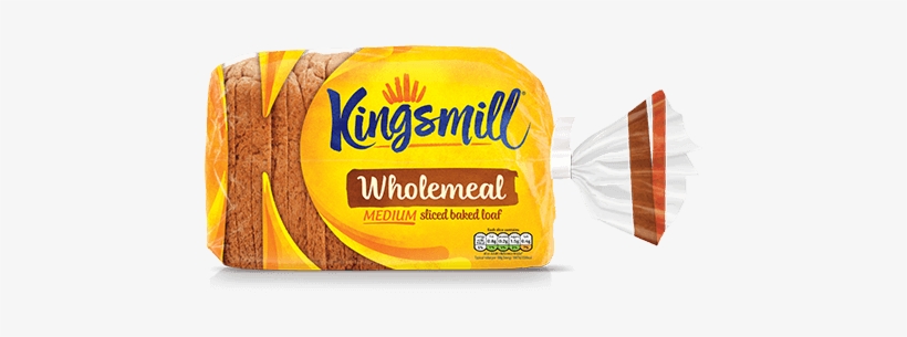 Kingsmill Wholemeal Is High In Fibre, Low In Sugar - Loaf Of Kingsmill Bread, transparent png #1685752