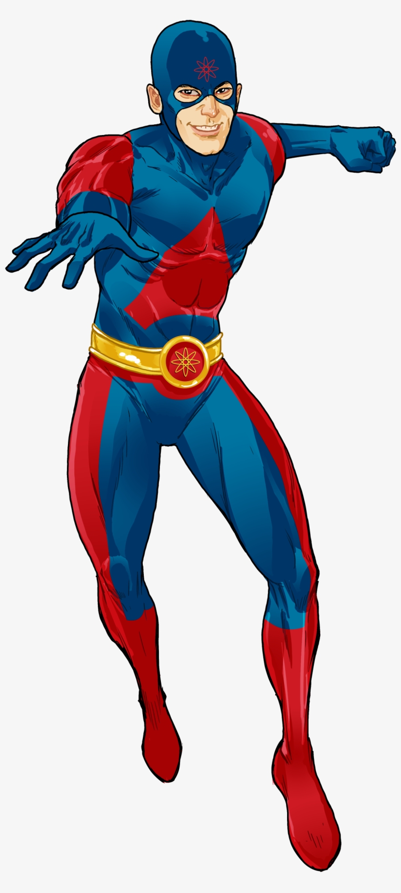 Secret Identity Lucas "luke" Fox Powers Skilled In - Dc Atom Png, transparent png #1685823