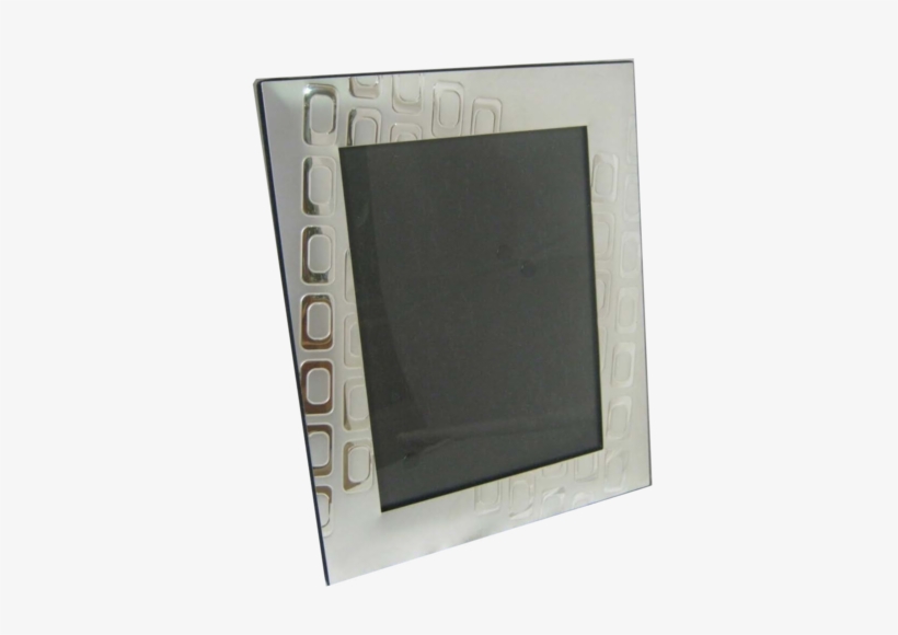 Silver Photo Frame - Wood, transparent png #1686108