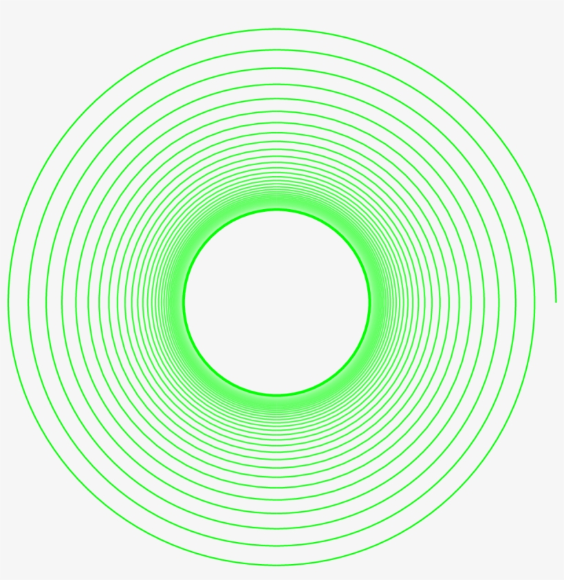 How Can I Draw A Spiral That Gets Arbitrary Close To - Spiral Circle Transparent, transparent png #1686306