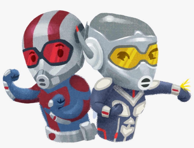 Ant-man And The Wasp Stickers - Ant Man And Wasp Png, transparent png #1686416