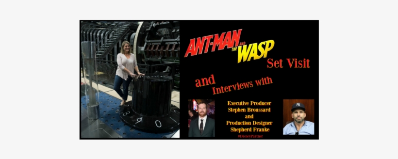 Ant-man And The Wasp Set Visit - Ant-man And The Wasp, transparent png #1686860