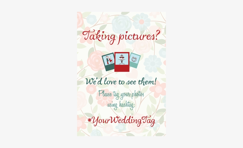 You Can Choose Your Personal Wedding Hashtag On Our - Hashtag, transparent png #1686924