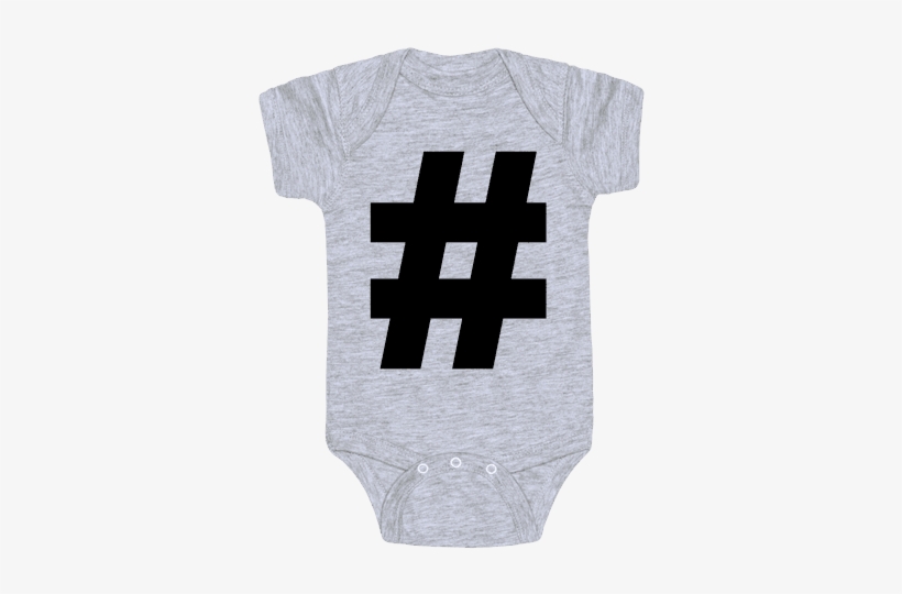 Hashtag Baby Onesy - Daddy Game Onesies, transparent png #1687281