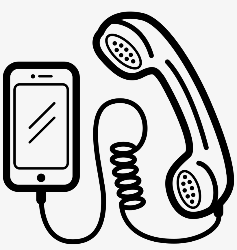 Cellular Phone Set With Auricular And Cord Comments - Mobile Phone, transparent png #1687447