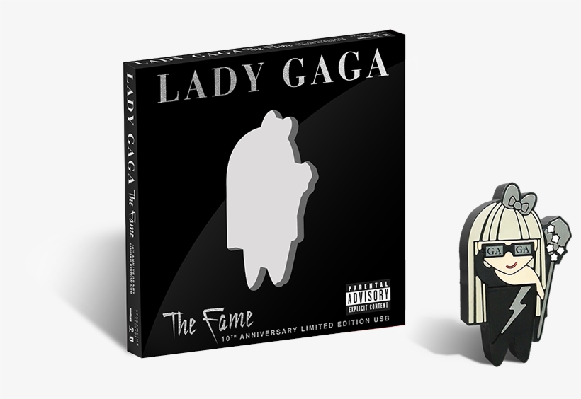The Fame 10th Anniversary Limited Edition Usb - Lady Gaga The Fame Usb, transparent png #1687615