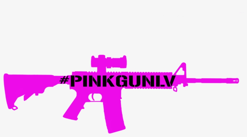 Pinkgunlv Hashtag - Holding A Ar 15, transparent png #1687660