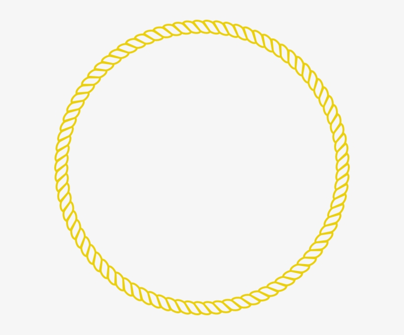 19 Rope Circle Clip Royalty Free Stock Huge Freebie - Circle Rope Frame Vector, transparent png #1687902