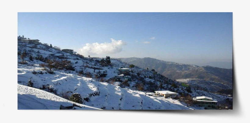 Snow View Hill Town - Hill Town, transparent png #1688066