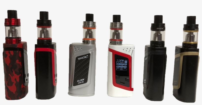 Smok Alien Kit Vapor Rio Png Smok Alien Kit 220w - Glass Bottle, transparent png #1688314