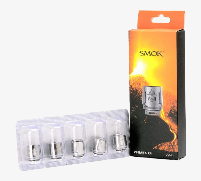 Smok Baby Beast X4 Coils - Smok V8 Baby T8 Coils, transparent png #1688447