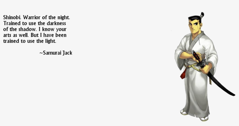 Samurai Jack Quotes - Samurai Jack Fusion Fall, transparent png #1688822
