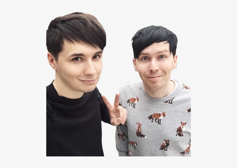 Transparent Dan And Phil - Dan And Phil Cute, transparent png #1688844