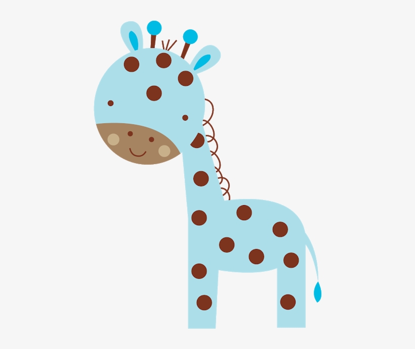 Download Baby Giraffe Clip Art Baby Blue Giraffe Clipart Free Transparent Png Download Pngkey