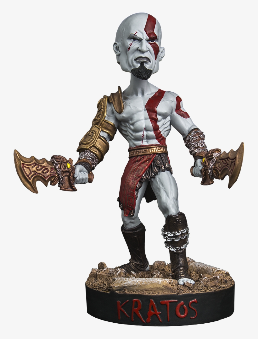 God Of War - Kratos Bobble Head, transparent png #1689068