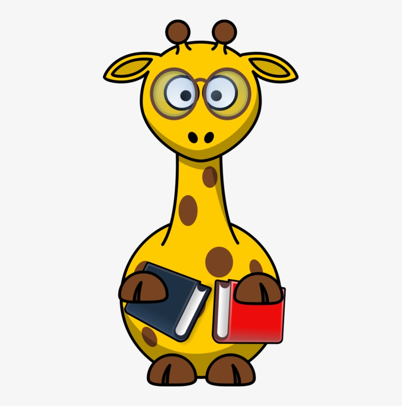 Baby Giraffes Cartoon Drawing - Cartoon Giraffe, transparent png #1689094