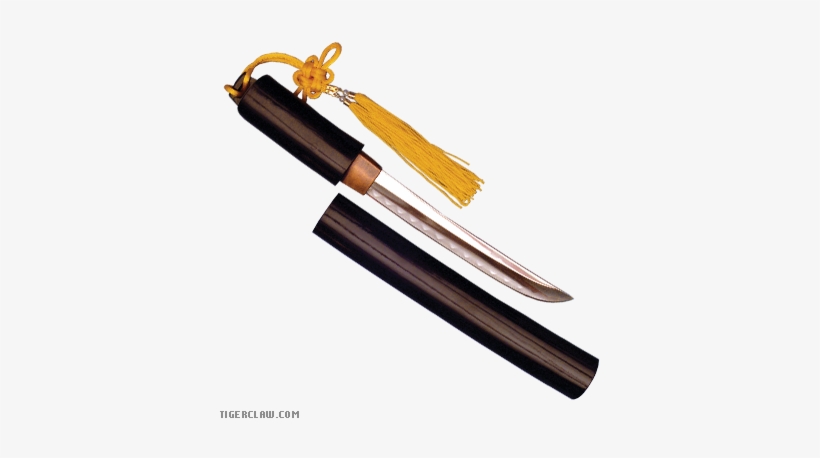 Sharpened Tanto Samurai Sword - Tantō, transparent png #1689145