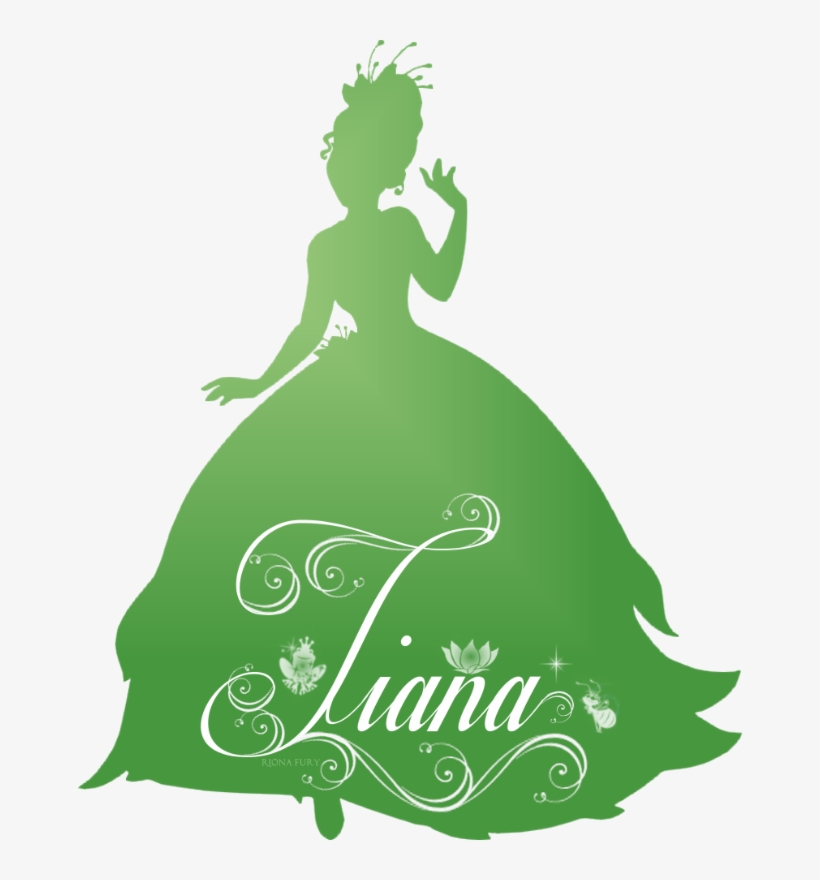 Princesses Disney Fond D'écran Probably With A Sign - Disney Princess Tiana Silhouette, transparent png #1689164