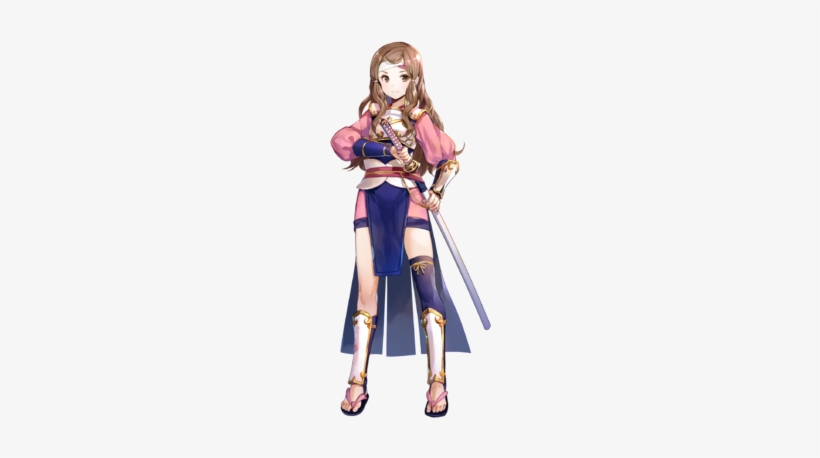 Hana Focused Samurai Face - Hana Fire Emblem Heroes, transparent png #1689282