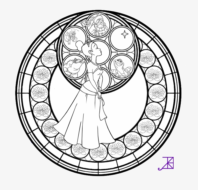 Jpg Free Stock Alice Drawing Coloring Page - Disney Mandala Coloring Pages, transparent png #1689660