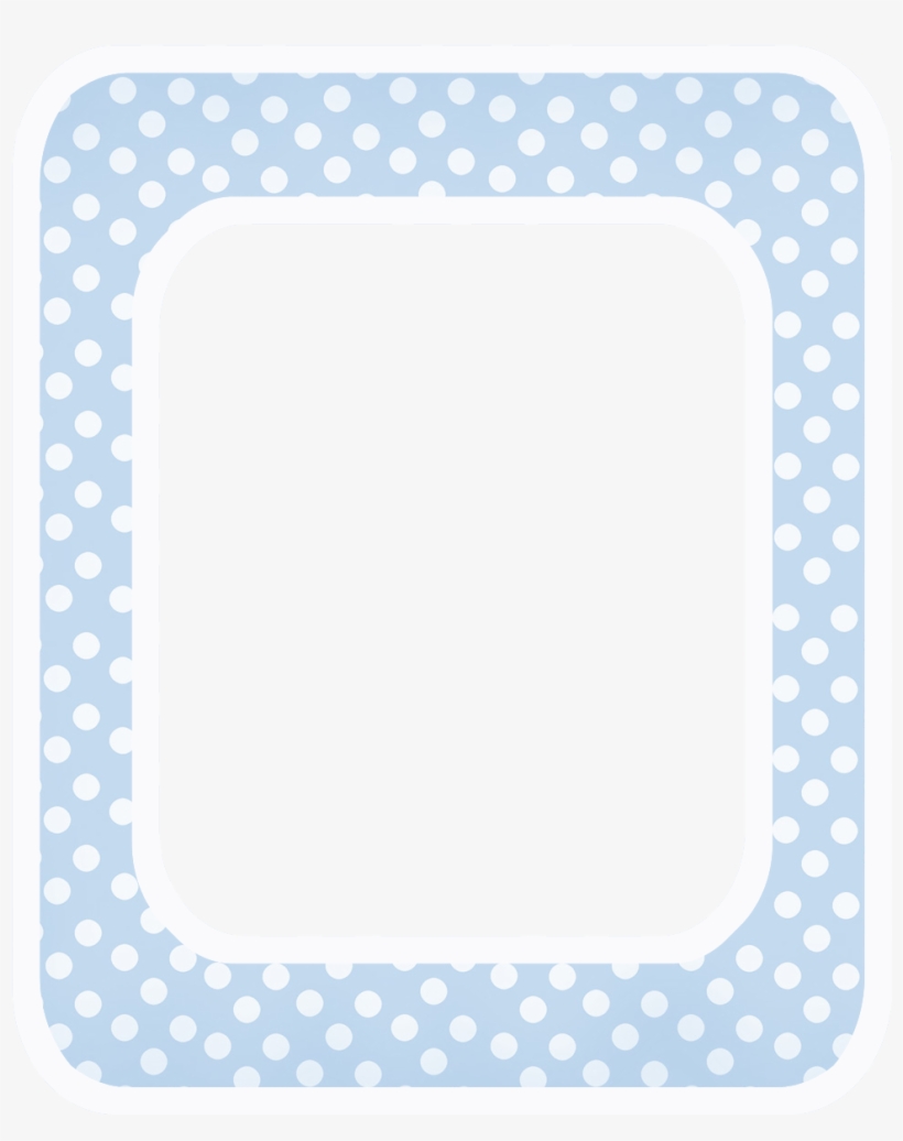 Light Blue Frame Png 1 Image - Baby Borders Design Png, transparent png #1689750