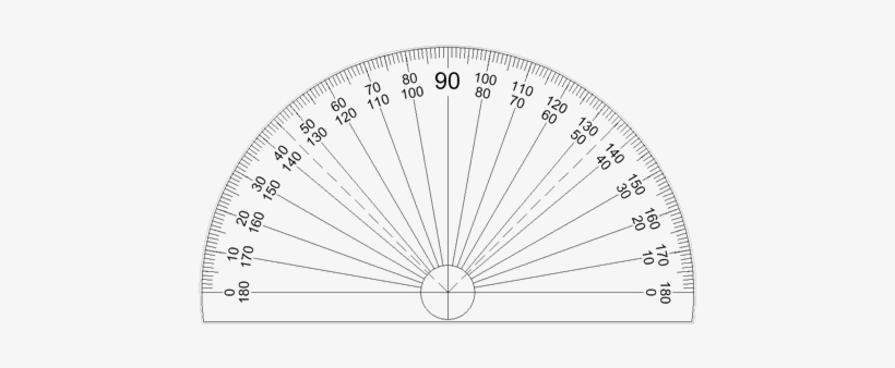 Protractor - Online Protractor - Free Transparent PNG Download - PNGkey