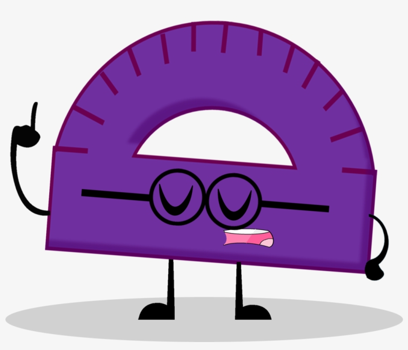 Protractor 3 - Purple Protractor, transparent png #1690049